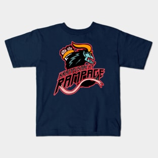 Krampusnacht Rampage Kids T-Shirt